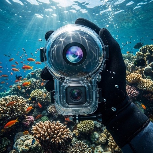 Clear waterproof housing for - clear,